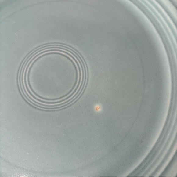 2 Fiesta Ware Original Turquoise, Yellow Plate 9 1/2” Fiestaware Vintage - Picture 3 of 6